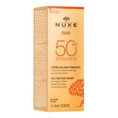 Nuxe Sun Creme Fondante Visage Haute Protection Spf50 50ml
