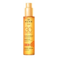 Nuxe Sun Huile Bronzante Haute Protection Spf30 150mL