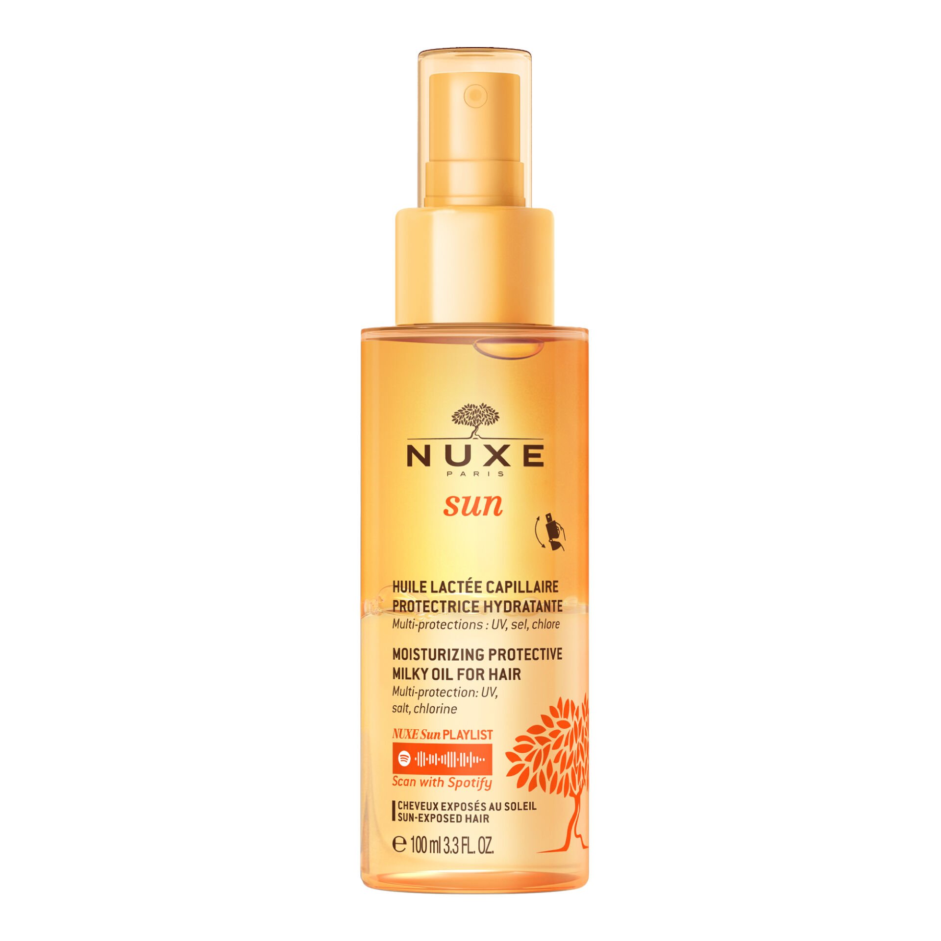 Nuxe Sun Moisturising Protective Milky Oil For Hair 100ml