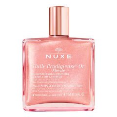 Nuxe Huile Prodigieuse Or Florale Pembe Parıltılı Çiçeksi Çok Amaçlı Kuru Yağ 50 ML
