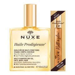 NUXE Huile Prodigieuse Kuru Yağ Set