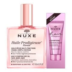 Nuxe Huile Prodigieuse Floral Çok Amaçlı Kuru Yağ 100 ml - Şampuan 30 ml