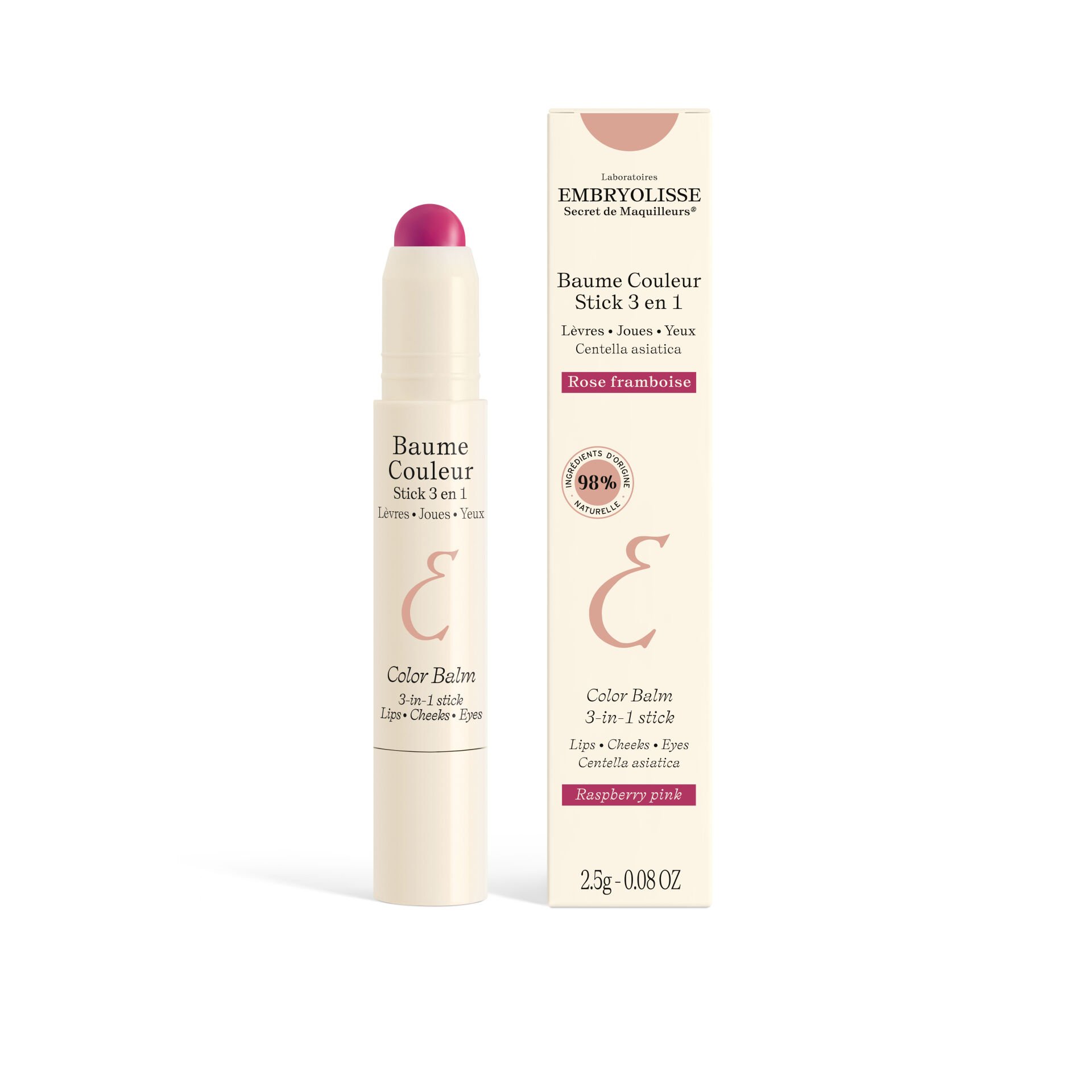 Embryolisse Comfort Lip Balm Raspberry Pink