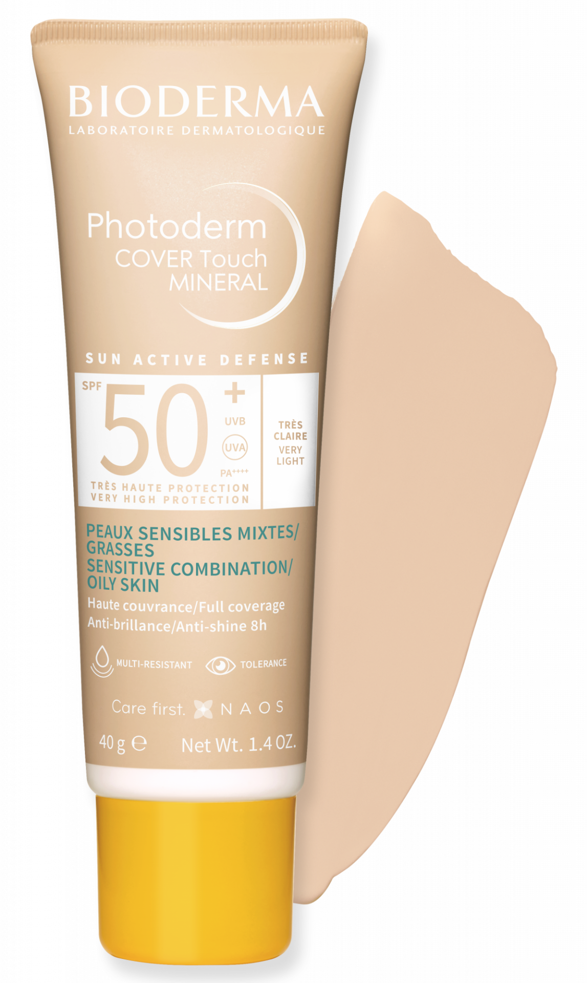 Bioderma Photoderm Cover Touch Mineral Spf50+ 40 gr - Very Light